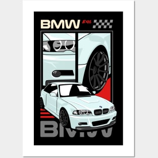 BMW E46 Posters and Art